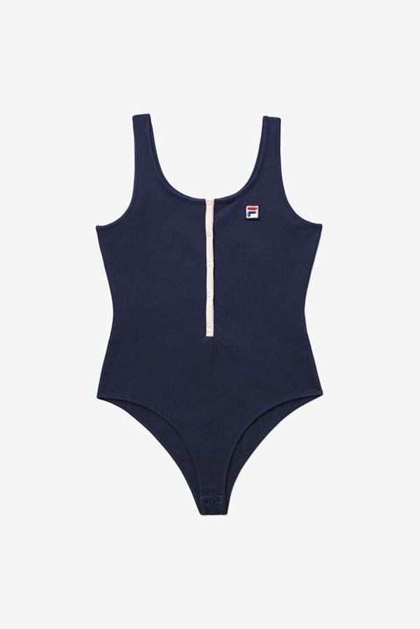 Fila Carlotta Women's Bodysuits - Navy,NZ 460-82756